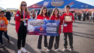 Nalan-Mustafa Kaynak Bilim ve Sanat Merkezi öğrencileri, TEKNOFEST 2026’da iki