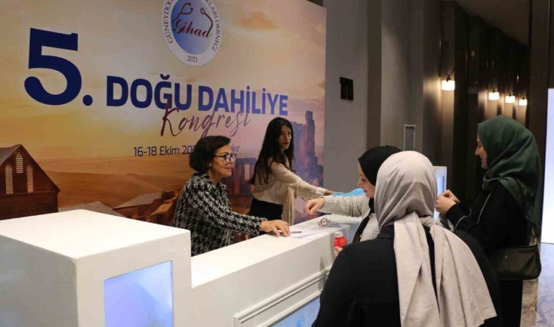 Diyarbakır’da beşincisi düzenlenen Doğu Dahiliye Kongresi, Türkiye’nin farklı kentlerinden uzman
