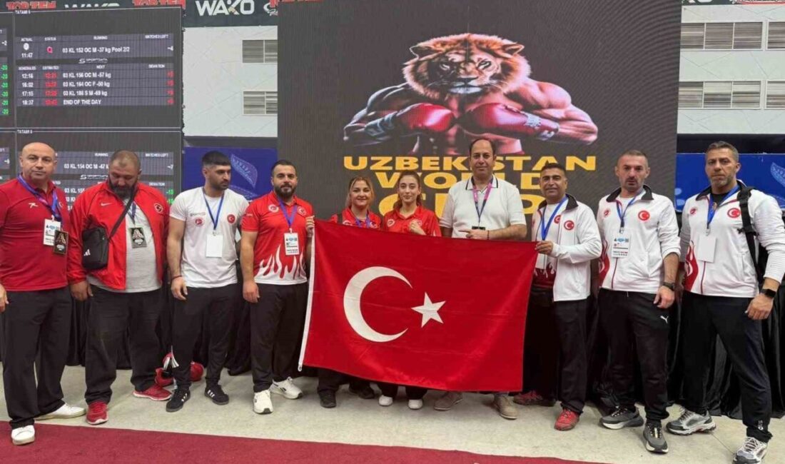 Diyarbakırlı Nehir Aytulun, dünya şampiyonu oldu Özbekistan’ın Taşkent kentinde düzenlenen WAKO Kick Boks Dünya Kupası’nda mücadele