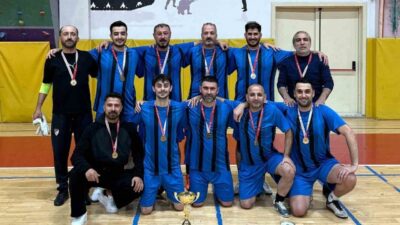 2026 Yılı 4. Kamu Spor Oyunları kapsamında gerçekleştirilen futsal müsabakalarında