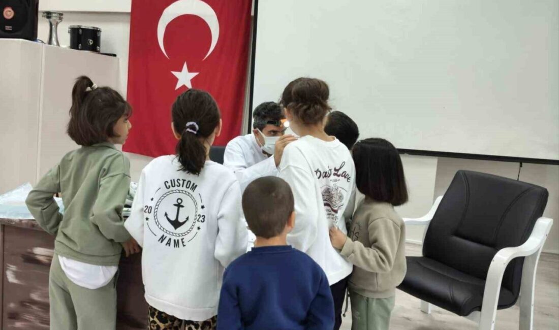 Elazığ Çocuk Evleri Sitesinde kalan çocuklara yönelik ağız ve diş