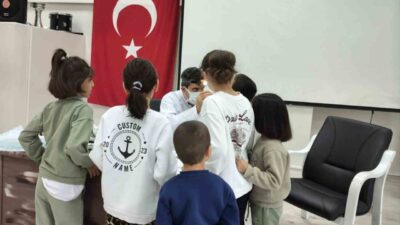 Elazığ Çocuk Evleri Sitesinde kalan çocuklara yönelik ağız ve diş