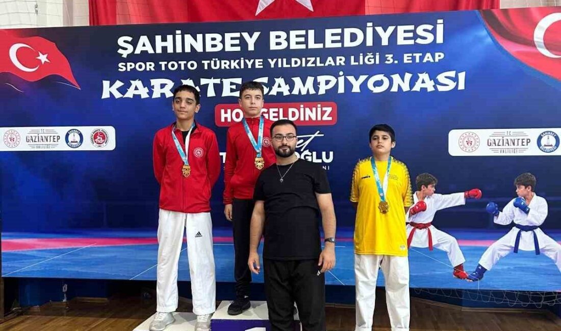 Elazığ Gençlik ve Spor Kulübü sporcuları, Gaziantep’te düzenlenen Spor Toto