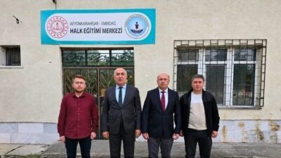 Emirdağ İlçe Millî Eğitim Müdürü Gürkan Emeksiz, Emirdağ’da Halk Eğitim