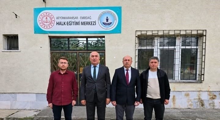 Emirdağ İlçe Millî Eğitim Müdürü Gürkan Emeksiz, Emirdağ’da Halk Eğitim