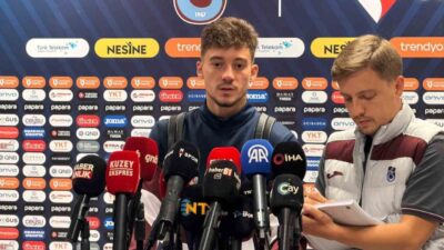 Trabzonspor’un sahasında Beşiktaş’ı 2-0 mağlup ettiği karşılaşmanın ardından bordo-mavili oyuncu