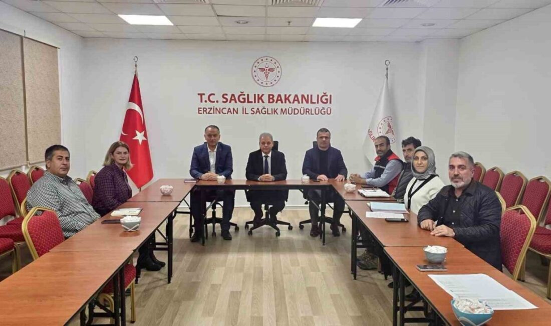 Erzincan İl Sağlık Müdürlüğünde, personelin sağlığını ve güvenliğini korumaya yönelik