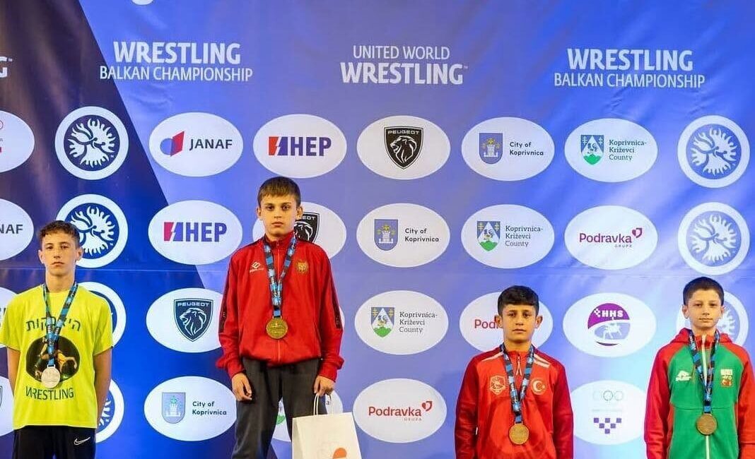 Erzincan Sporcu Eğitim Merkezi sporcusu Anzor Yasin, Hırvatistan’da düzenlenen U15