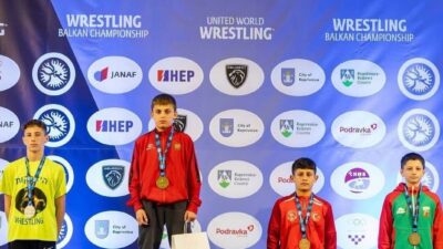 Erzincan Sporcu Eğitim Merkezi sporcusu Anzor Yasin, Hırvatistan’da düzenlenen U15