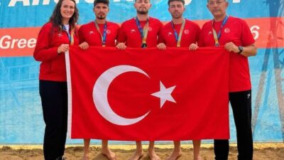 Yunanistan’ın Olympia kentinde düzenlenen Europe Air Badminton Continental Championships müsabakalarında