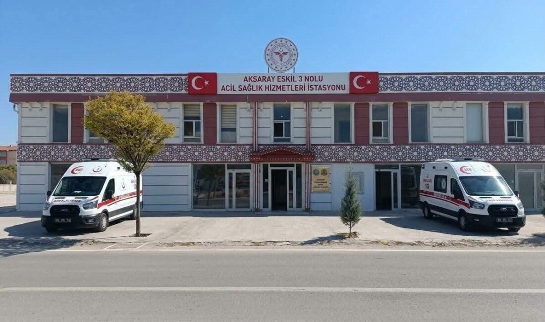 Eskil’de 112 Acil Sağlık İstasyonu hizmete girdi Aksaray’ın Eskil ilçesinde tefrişat çalışmaları ve personel görevlendirmeleri tamamlanan 112