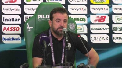 Bursaspor Teknik Sorumlusu Fatih Şen, “Önümüzdeki hafta taraftarımızdan özrümüzü sahada