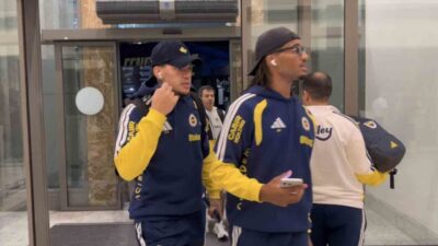 Fenerbahçe, deplasmanda 3-0 galip geldiği Çaykur Rizespor maçının ardından havalimanında