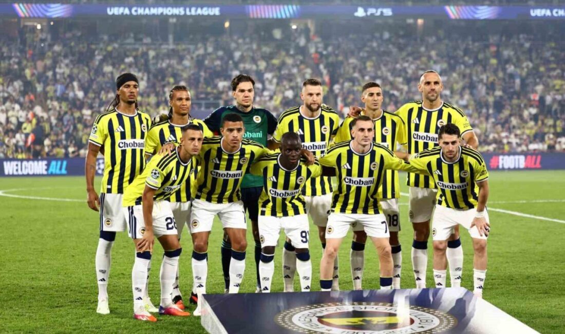 Fenerbahçe, UEFA Şampiyonlar Ligi’nin üçüncü haftasında yarın Çekya ekibi Slavia