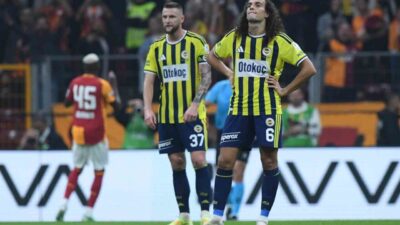 Trendyol Süper Lig’de konuk olduğu Galatasaray’a 2-1 mağlup olan Fenerbahçe’nin
