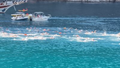 Uluslararası Fethiye Spor Festivali kapsamında düzenlenen 6 kilometrelik Kelebekler Vadisi-Ölüdeniz