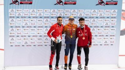 Kanada’da düzenlenen Short Track World Tour 1 Yarışmasında Milli Sporcumuz