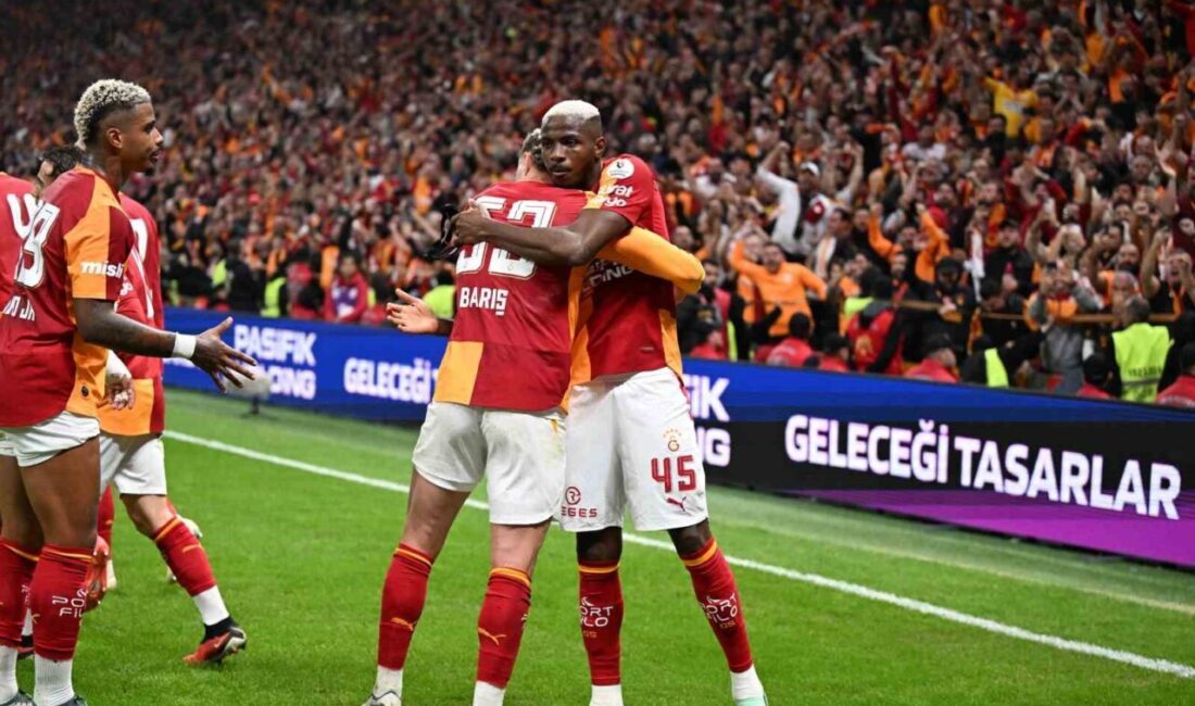 Galatasaray, Fenerbahçe derbisiyle Trendyol Süper Lig’de üst üste 3. galibiyetini