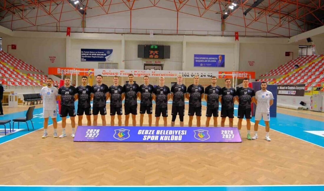 Gebze Belediyespor, SMS Grup Efeler Ligi 2026-2027 sezonunun ilk maçında