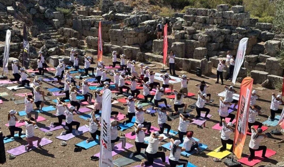 Avrupa Spor Haftası etkinlikleri kapsamında Muğla’nın Ortaca ilçesinde gençlere yönelik