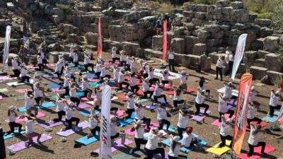 Avrupa Spor Haftası etkinlikleri kapsamında Muğla’nın Ortaca ilçesinde gençlere yönelik