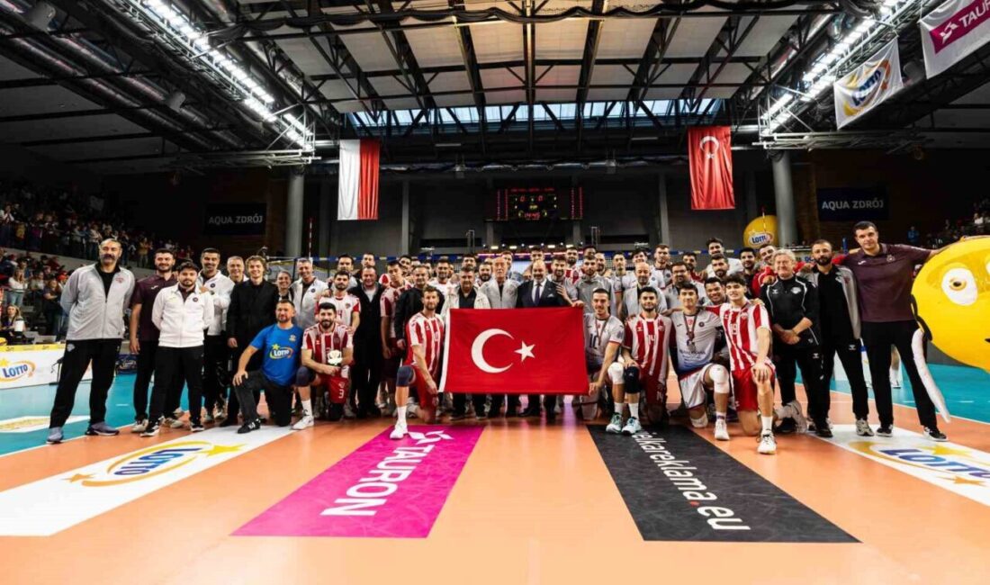 Halkbank Erkek Voleybol Takımı, Giganci Siatkowki Turnuvası’nın üçüncülük maçında Spor