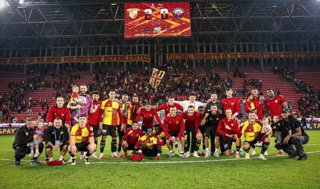 Göztepe, Trendyol Süper Lig’in 9. haftasında sahasında Çorum FK’yı mağlup