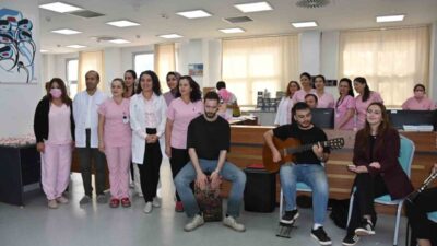 Manisa Celal Bayar Üniversitesi Hafsa Sultan Hastanesi’nde kanser tedavisi gören