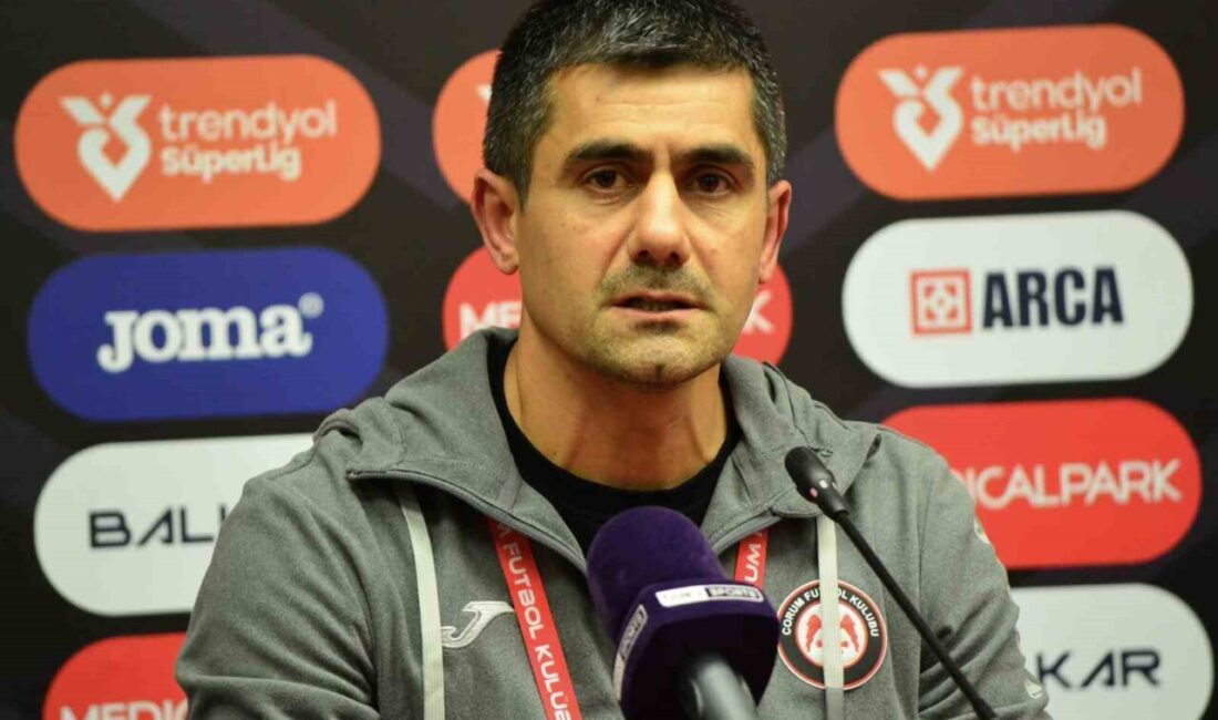 Çorum FK Yardımcı Antrenörü Hüseyin Çayır, Çaykur Rizespor maçının ardından,