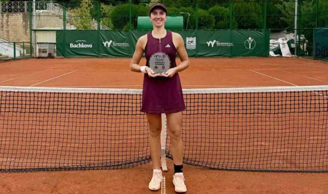 İpek Öz, W50 Stara Zagora’da şampiyon oldu Milli sporcu İpek Öz, Bulgaristan’da düzenlenen W50 Stara Zagora turnuvasında