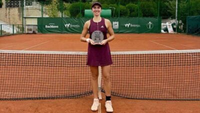 Milli sporcu İpek Öz, Bulgaristan’da düzenlenen W50 Stara Zagora turnuvasında