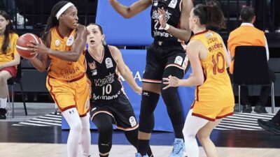 Halkbank Kadınlar Basketbol Süper Ligi 3. haftasında Galatasaray, sahasında ÇBK