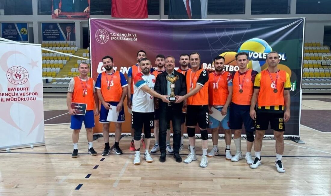 Bayburt’ta Ulusal Spor Projeleri kapsamında düzenlenen 4. Kamu Spor Oyunları