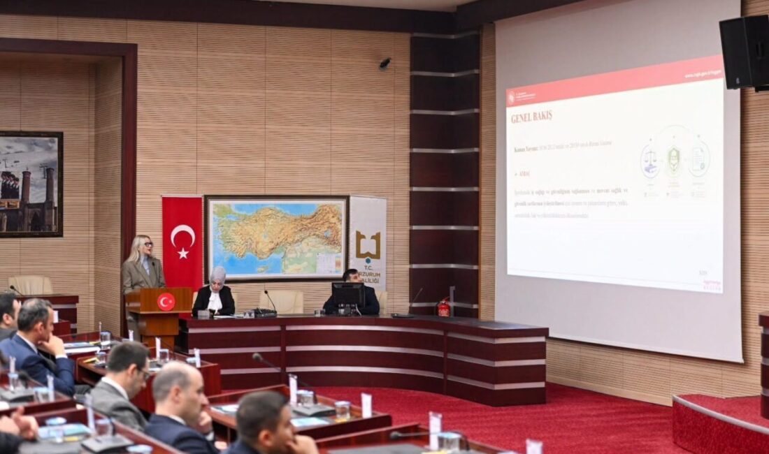 Erzurum’da Vali Yardımcısı Didem Dinç Özay başkanlığında gerçekleştirilen “Kamuda İş