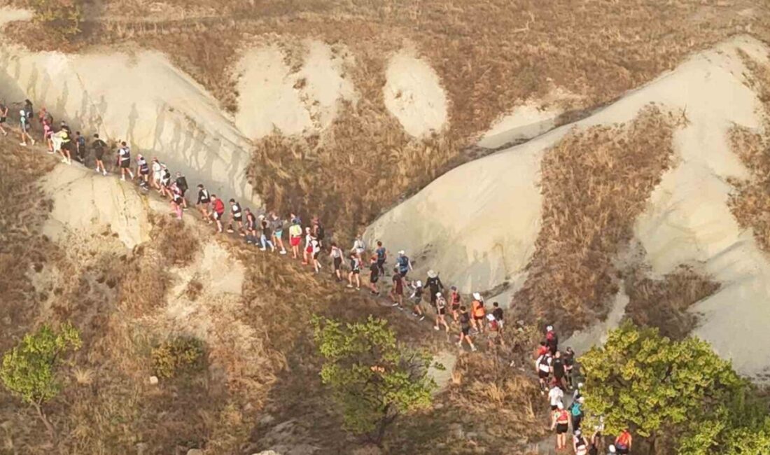 Kapadokya’da düzenlenen Salomon Cappadocia Ultra Trail yarışlarında heyecan başladı. 73
