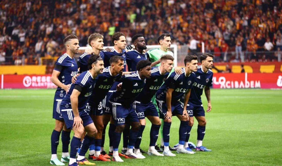Kasımpaşa, Galatasaray karşılaşmasıyla Trendyol Süper Lig’de bu sezon ilk kez