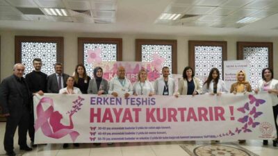 Kastamonu Eğitim ve Araştırma Hastanesi’nde Meme Kanseri Farkındalık Ayı kapsamında