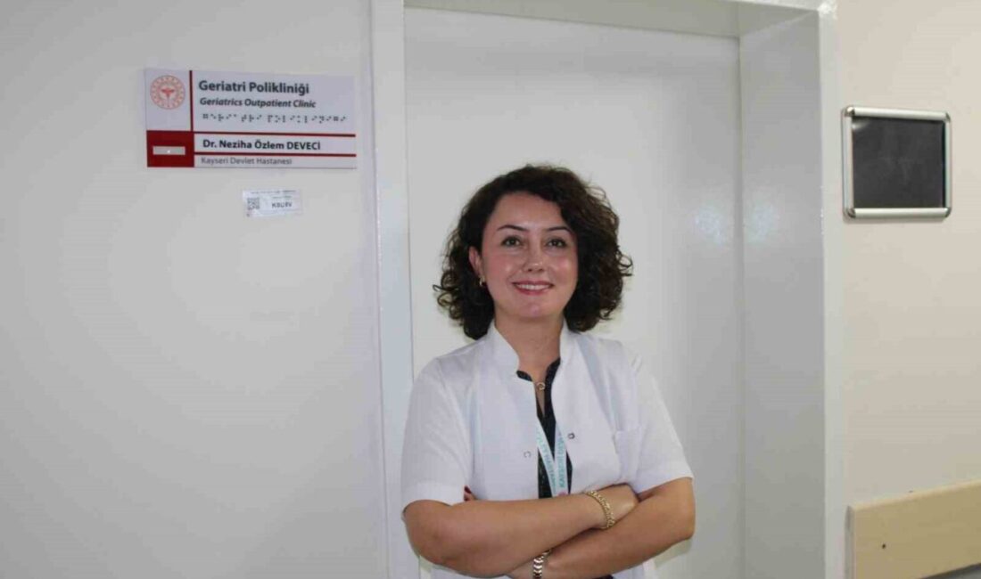 Kayseri Devlet Hastanesi’nde ilk kez Geriatri Polikliniği hizmete açıldı. 65