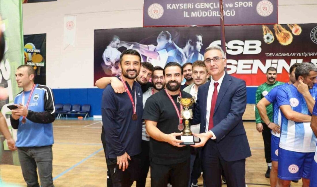 Kayseri’de kamu çalışanlarını sporun birleştirici gücü etrafında buluşturan Kamu Spor