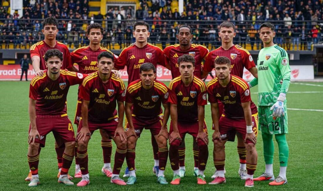 Ziraat Türkiye Kupası 3. Eleme Turunda Kayserispor deplasmanda oynadığı maçta