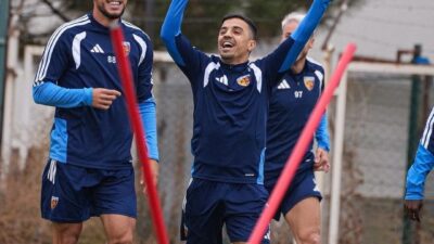 Kayserispor sahasında oynayacağı Muğlaspor maçı hazırlıklarını sürdürüyor. TFF 1. Lig