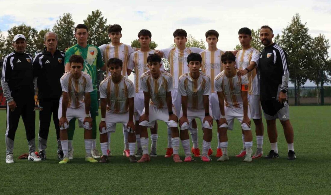 U16 Gelişim Ligi 17.Grupta zirve mücadelesi veren Kayserispor; ligin 4.haftasında
