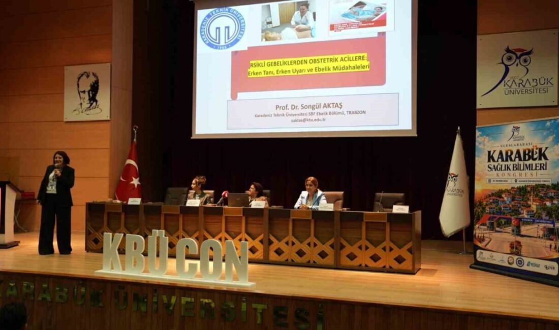Karabük Üniversitesi (KBÜ) Sağlık Bilimleri Fakültesi ev sahipliğinde düzenlenen Uluslararası