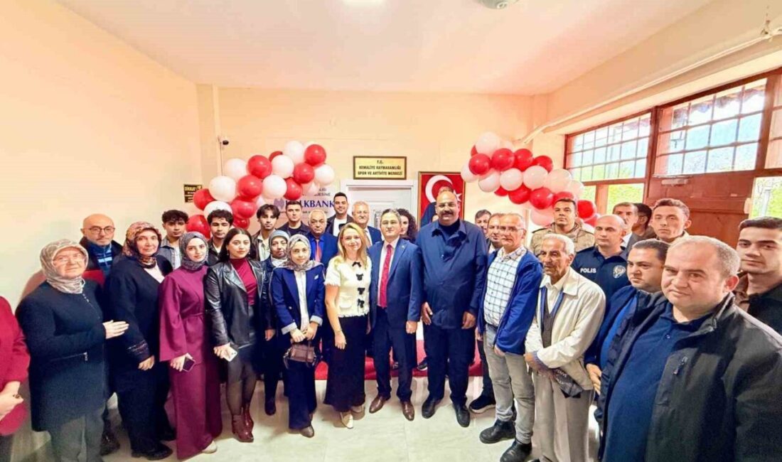 Erzincan’ın Kemaliye ilçesinde Kaymakamlık tarafından yaptırılan Spor ve Aktivite Merkezi,