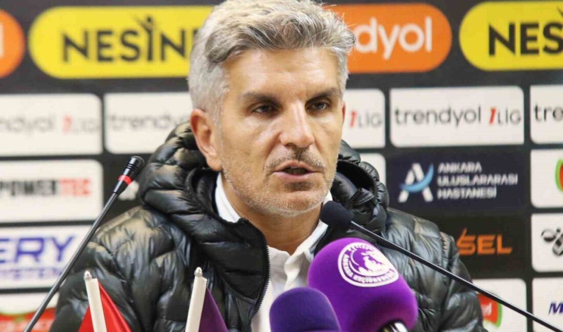 Iğdır FK Teknik Direktörü Kenan Koçak, Ankara Keçiörengücü karşılaşmasının ardından,