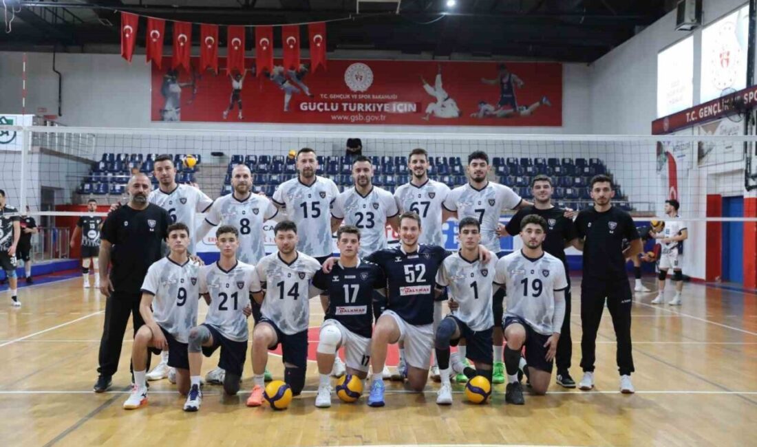 Türkiye Voleybol 1. Ligi’nde mücadele eden Düzce Belediyespor Erkek Voleybol