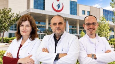Lüleburgaz Devlet Hastanesi’nde üç farklı branşta görev yapan uzman doktorlar