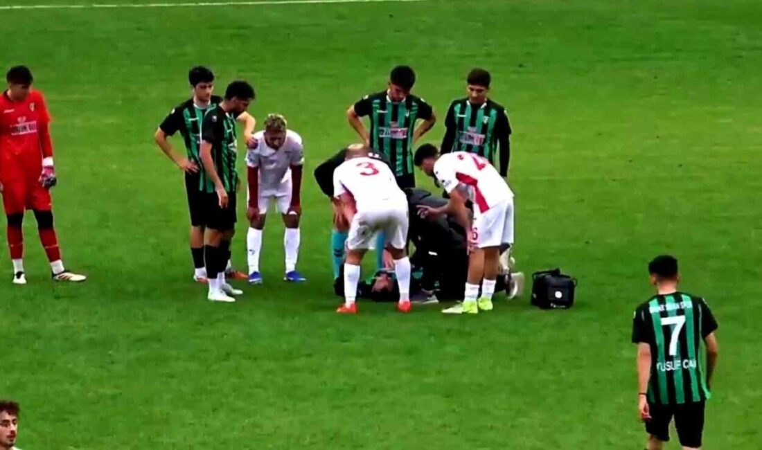 Bartın’da Arıt Kayadibispor ile Gençlik Mimar Sinan Spor arasında oynanan
