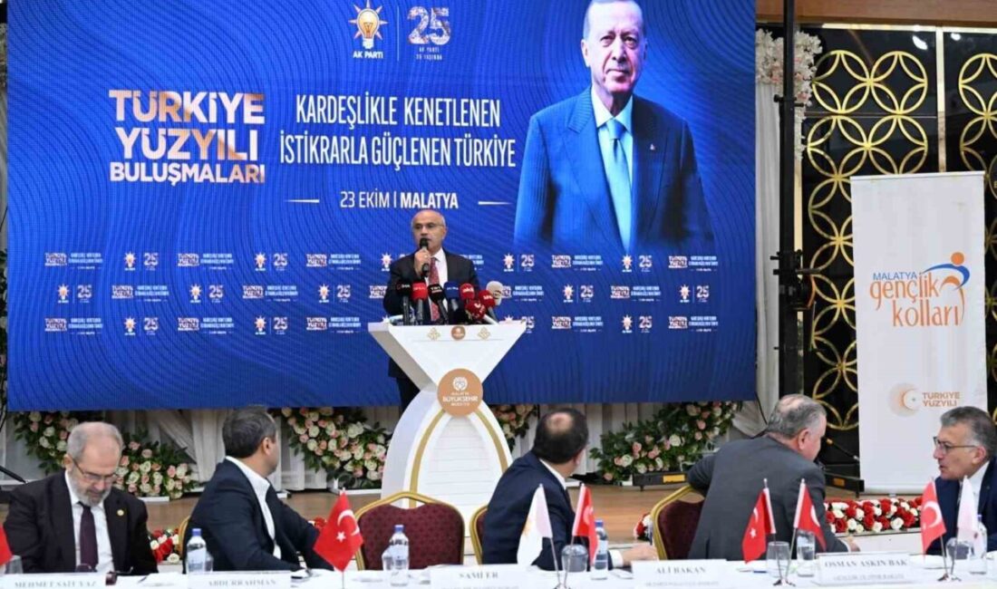 Malatya Büyükşehir Belediye Başkanı Sami Er, Türkiye Yüzyılı Buluşmaları kapsamında