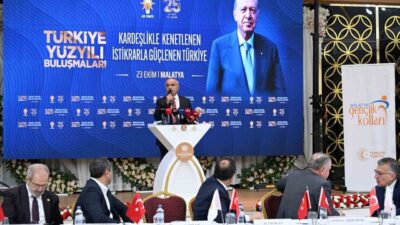 Malatya Büyükşehir Belediye Başkanı Sami Er, Türkiye Yüzyılı Buluşmaları kapsamında